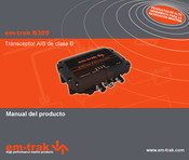 Em-Trak B300 Manual Del Producto