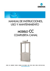 Orbinox CC Manual De Instrucciones, Uso Y Mantenimiento