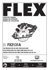 Flex FX2131A Manual Del Operador