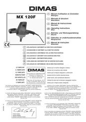 Dimas MX 120F Manual De Instrucciones