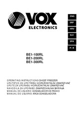 VOX electronics BE1-200RL Manual De Usuario
