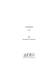 Ruby 48bh 3SD Guía Utilización Y Mantenimiento