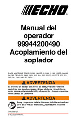 Echo 99944200490 Manual Del Operador