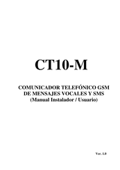 Elkron CT10-M Manual Instalador Y Usuario