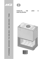 MCZ FORMA WOOD T95 Manual De Uso E Instalación