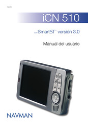 Navman iCN 510 Manual Del Usuario