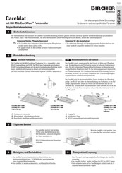 Bircher CareMat Traducción Del Manual De Instrucción Original