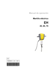 Wacker Neuson EH 25 Manual De Operación