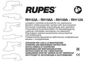 Rupes RH153A Instrucciones De Uso Y Manutención