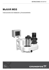 Grundfos Multilift MSS Instrucciones De Instalación Y Funcionamiento