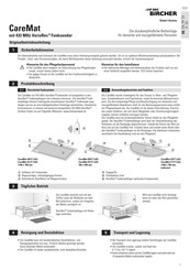 Bircher CareMat Bx1T L433 Traducción Del Manual De Instrucción Original