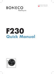 Boneco F230 Manual Rápido