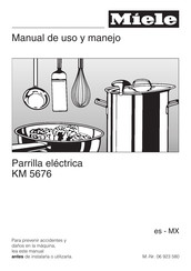 Miele KM 5676 Manual De Uso Y Manejo