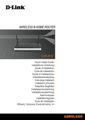 D-Link DIR-615 Guia De Instalacion