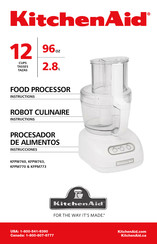 KitchenAid KFPW763 Instrucciones