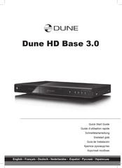 Dune HD Base 3.0 Guia De Instalacion