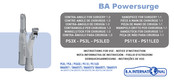 B.A. International Powersurge PS11X Nota Informativa De Instrucción