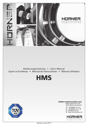 HURNER HMS Manual De Instrucciones