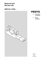 Festo VABF-S4-1-V2B1 Serie Instrucciones De Utilizacion