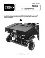 Toro 09600 Manual Del Operador