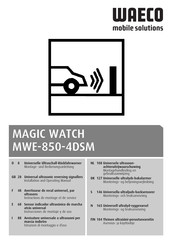 Waeco MAGIC WATCH MWE-850-4DSM Instrucciones De Montaje Y De Uso