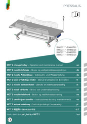 Pressalit R9452721 Instrucciones De Uso Y Mantenimiento