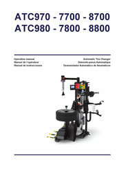 Snap-On ATC 8700S Manual De Instrucciones