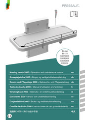 Pressalit R8468 Instrucciones De Uso Y Mantenimiento