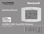 Honeywell LUTRON LR-HWLV-HVAC TouchPRO Wireless Manual De Funcionamiento