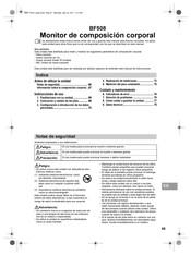 Omron BF508 Manual De Instrucciones