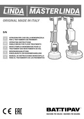 Battipav MASTER LINDA 0905/CUK Manual De Instrucciones