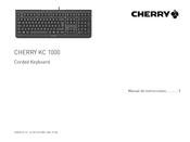 Cherry KC 1000 Manual De Instrucciones