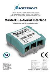 Mastervolt 77030450 Manual De Utilización