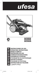 UFESA AC5918 Instrucciones De Uso