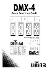 Chauvet DJ DMX-4 Guía De Referencia Rápida