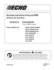 Echo 99944200590 Manual Del Operador