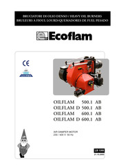 Ecoflam OILFLAM D Manual Del Usario