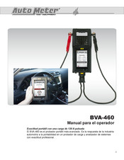 Auto Meter BVA-460 Manual Para El Operador