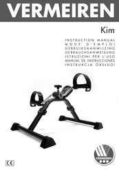 Vermeiren Kim Manual De Instrucciones