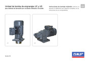 SKF UC Serie Instrucciones De Montaje Originales