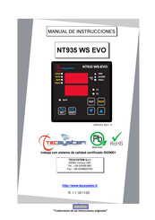 TECSYSTEM NT935 WS EVO Manual De Instrucciones