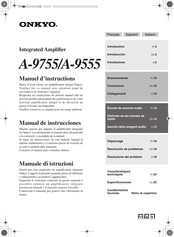 Onkyo A-9555 Manual De Instrucciones