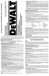 DeWalt DW130 Manual De Instrucciones