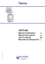 Air Liquide OPTI-NO Manual Del Usuario