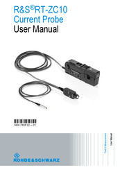 R&S RT-ZA13 Manual Del Usuario