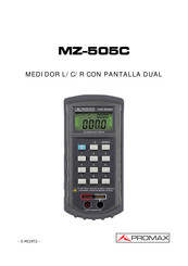 Promax MZ-505C Manual De Instrucciones