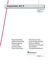 Intermec EasyCoder 501 E Guía De Usuario