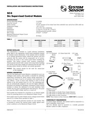 System Sensor SC-6 Instrucciones De Instalación Y Mantenimiento