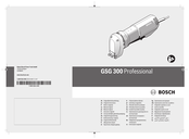 Bosch GSG 300 Professional Manual Original