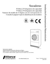 ALLIANCE CU050L Instalación Funcionamiento Mantenimiento